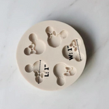 Magical Silhouette with Side Bow Silicone Mold