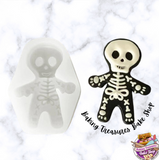Halloween Skeleton Bone Boy Silicone Mold