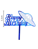 Space bound Cake Topper
