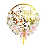 Flower Birthday Cake Topper #5*