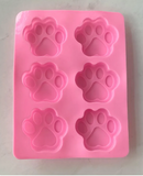 Dog Paw Silicone Mold