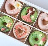 Rose Heart Wreath  Silicone Mold