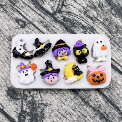 Spooky Companions Silicone Mold