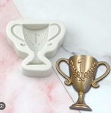 Racecar theme Champion Trophy Silicone Mold