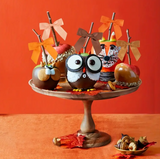 5 Colors of Orange Autumn Twist Bows 3.15