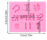 St Patrick's Day Luck of the Irish Silicone Mold #1