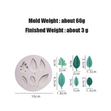 Leaf Silicone Mold Tree Leaf Silicone Mold Leaves