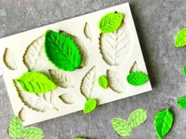 Rose Leaves Silicone Mold