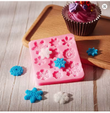 Christmas Snowflake Silicone Mold Christmas Fondant Mold
