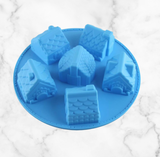 Christmas Village House Silicone Mold
