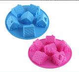Christmas Village House Silicone Mold