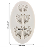 Christmas  Bells Silicone Mold