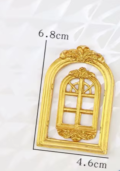 Window Silicone Mold Sugarcraft Cupcake Baking Mold Fondant Cake Decorating Tools