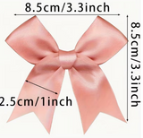 12 Ct Rose Bow Satin Ribbon