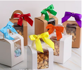 12 ct  Rainbow Bows Bows 3.15"