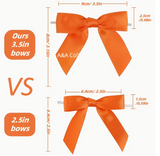 12 ct  Rainbow Bows Bows 3.15"