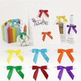 12 ct  Rainbow Bows Bows 3.15"