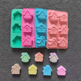 Gingerbread House Cake  Christmas Village Molds Silicone