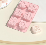 Gingerbread House Cake  Christmas Village Molds Silicone