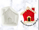 Christmas House Silicone Mold