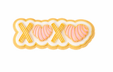 Mexican Inspired XOXO Concha & Churros Cookie Cutters with Stamp Size Option