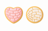 Concha Heart Fondant or Cookie Cutters Mini