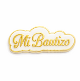 Mi Bautizo Cookie Cutter and Stamp with Size Option