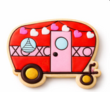 Love Shack Camper Cookie Cutter and Stamp with Size Option
