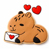 Be Mine Capybara Cookie Cutter and Stamp