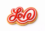 Love Cookie Cutter and Stamp with Size Option