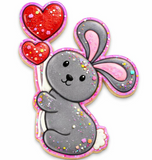 Hugs & Hearts Bunny Cookie Cutter and Stamp