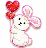 Hugs & Hearts Bunny Cookie Cutter and Stamp