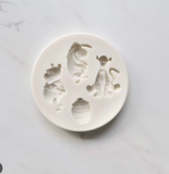 Pooh and Friends Silicone Mold