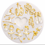 Ballerina Theme Silicone  Mold