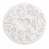 Ballerina Theme Silicone  Mold