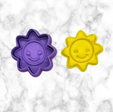 Spring Sun Cookie Cutter and Stamp