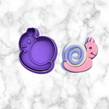 Spring Snail Cookie Cutter and Stamp
