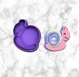 Spring Snail Cookie Cutter and Stamp