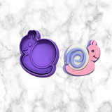 Spring Snail Cookie Cutter and Stamp