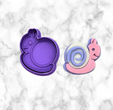 Spring Snail Cookie Cutter and Stamp