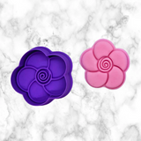 Spring Flower D Cookie Cutter and Stamp