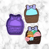 Easter Basket C Cookie Cutter and Stamp