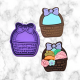 Easter Basket C Cookie Cutter and Stamp