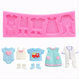 Baby Clothes Silicone Mold 3D