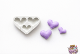 Balloon Style Heart Silicone Mold
