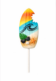 Surf Board Cake Pop Mold W Embosser