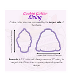 Class of 2026 Balloons Cookie Cutter & Stamp