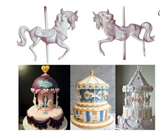 Carousel Horse Silicone Mold