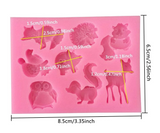 Forest Animals Silicone Mold