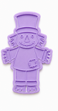 Happy Harvest Scarecrow Cookie Cutter & Embosser Stamp Set